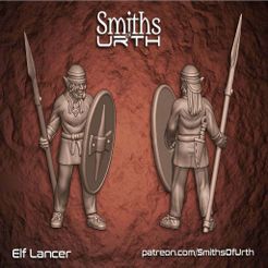supportless_lancerr.JPG STL-Datei Elf Lancer (Supportless) kostenlos・3D-druckbare Vorlage zum herunterladen