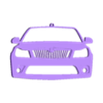 SkodaOctaviaMK2.stl Skoda Octavia MK2 front view keychain