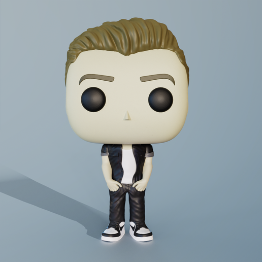 Justin Bieber 3D model