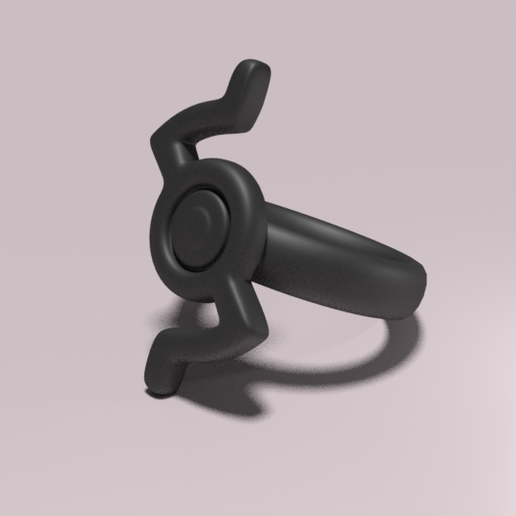 Unown ring "S" 3D model