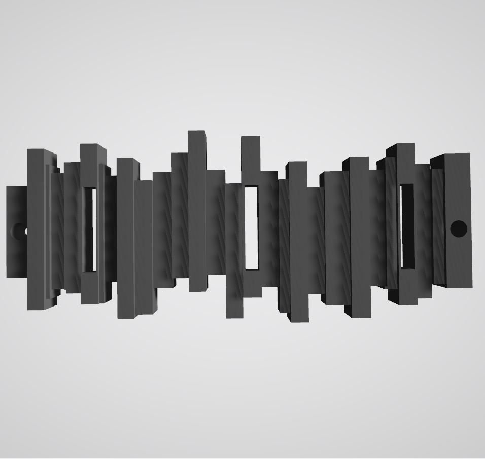 Download STL file designer coat rack • 3D printing model ・ Cults