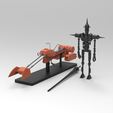 Frame-204977550.png Star Wars IG lancer droid with swoop bike
