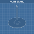 Paint-Stand.png Fichier STL gratuit Stand de peinture・Modèle à télécharger et à imprimer en 3D