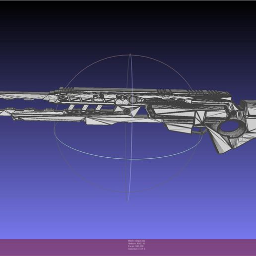 Download OBJ file Murder Drones Uzi Railgun • Object to 3D print ・ Cults