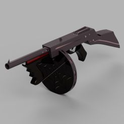 Angel-Dust's-Tommy-Gun-1.jpg Archivo 3D Pistola Tommy de Angel Dust - Hotel Hazbin・Modelo de impresora 3D para descargar