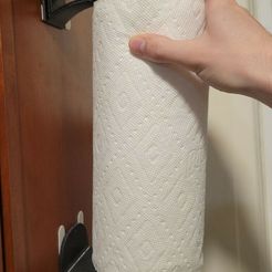 PaperTowelRollHolder.jpg Fast-Replace Paper Towel Roll Holder