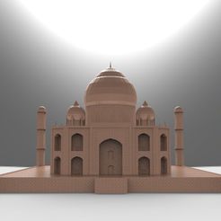 Bez_nazwy-4_display_large.jpg Файл STL Taj Mahal・Шаблон для 3D-печати для загрузки