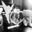 20210503_173846_03.jpg Archivo STL gratis Marco de corazón de Campanilla・Objeto para impresora 3D para descargar