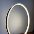 IMG_9447.jpg LED RGB DESIGNER CIRCLE RING LIGHT LAMP - App & Music Controlled