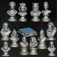 Screenshot-2026-05-01-221822.png Philosophers & Scientists Chess Set – 3D Printable STL/OBJ (12 Unique Bust Pieces + Board)