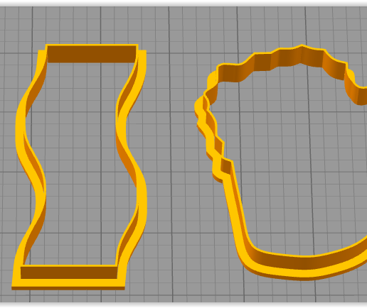 BBQbaconBeer.PNG BBQ Bacon Beer Cookie Cutter set