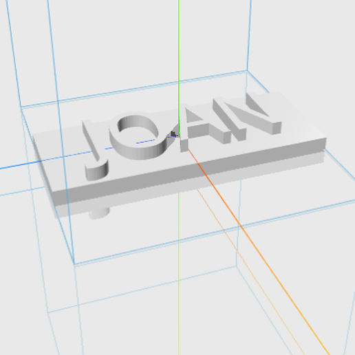 Download STL file JOAN LETTERS • Model to 3D print ・ Cults