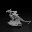 Dragon.003.png Medieval Hero Mega Pack  10 Fantasy Characters STL OBJ