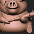10.jpg Angry Pig keychain
