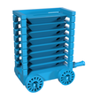 Test Tower Trailer_2.png Free STL file Tim's Test Train (calibration and test models to help reduce plastic waste)・3D printable model to download