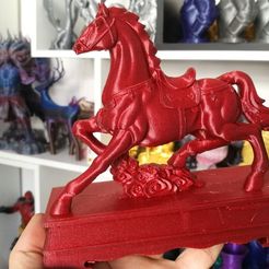 fe54fe72c8dd0fdda1d47f38014d5fe7_display_large.jpg Archivo STL gratuito Otro caballo・Objeto imprimible en 3D para descargar