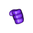 hand_left_prt.stl Поросенок Порки