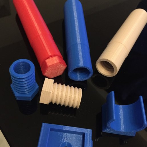 Waterproof Test Tube Containers (+Mounting System)