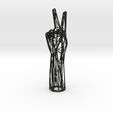 625x465_1917109_9135167_1424703998.jpg STL file Peace Sign Hand: Jewelry Stand (5'')・Model to download and 3D print, 3by3D