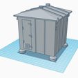 capture2.jpg Archivo 3D Bungalow de señales del ferrocarril general de 8' x 8' - Escalas múltiples・Diseño para descargar y imprimir en 3D