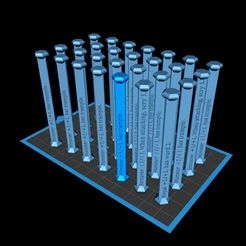 Gylwain_Casting_Directory_Role_Roller_1.jpg Archivo STL MTG - Gylwain, Director de Reparto - Rodillo de Rol + Fichas de Rol Planas (Impresión Fácil + Rápida)・Modelo de impresora 3D para descargar