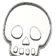 skull2.png Skull cookie cutter set