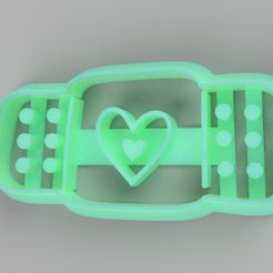 CURITA-OK.jpg Fichier STL Découpeur de biscuits Pansement médical・Plan à imprimer en 3D à télécharger