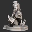 2313212.jpg Orc DnD sculpted figurine mini 3d Printing no textures 3D print model