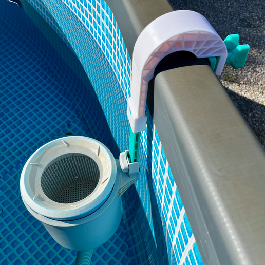 INTEX pool skimmer support
