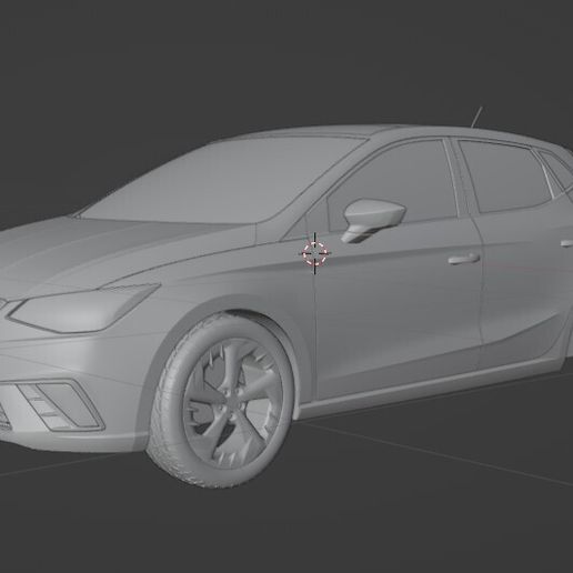 SEAT CUPRA IBIZA 2022 scaled 1:43 3D model