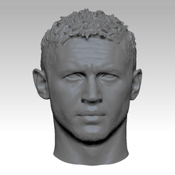 Z1.png The Mad Max 4 Tom Hardy Head sculpture 3D print model