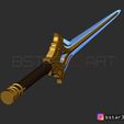 08.JPG Fire Emblem Awakening Falchion Sword - Weapon for Cosplay