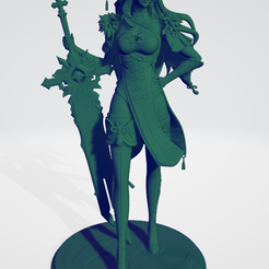 Снимок-экрана-2023-02-19-113209.png STL file Beidou Genshin Impact・Template to download and 3D print