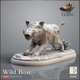 720X720-release-boar-1.jpg Wild Boar with Forest base - The Hunt