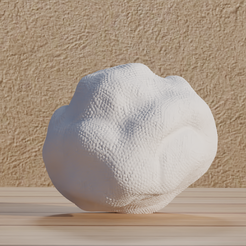 0001.png 3D file File : Reproduction of a truffle (mushroom) in STL digital format・3D print design to download