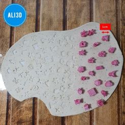 Mini-Sellos-Varios.jpg Fichier STL Mini tampons x 24 - Mini tampons x 24・Plan pour impression 3D à télécharger