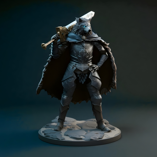 image10001-30.png Blaidd Elden Ring 3D Print