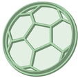Pelota_1.png Soccer ball cookie cutter