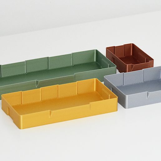 STL file Fastprint modular storage drawer system・3D printer model to