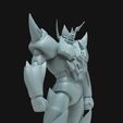 4.jpg Mazinger Z Kaiser Skull Statue, Head Length 150mm Figure 3D STL file for printing