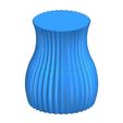 Vase_Model-B-Vase-Mode-_03.jpg STL-Datei VASE MODEL B (Normaler Druck und Spiralvasen-Druckmodus)・3D-druckbares Design zum Herunterladen