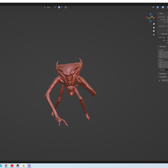 Screenshot-2.png STL file Creepy Crawly Demon Guy・Template to download and 3D print