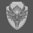 03.jpg Red Dragon Bust - Wall Trophy