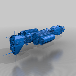 Omega_original.png Бесплатный STL файл Omega Class Destroyer・Дизайн 3D-принтера для скачивания