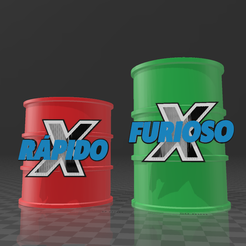 imagen-1.png STL file KIT MATES RAPIDO X FURIOSO without brackets!!!!・Model to download and 3D print