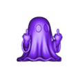 ghost.stl GHOST MIDDLE FINGER - HALLOWEEN DECORATIONS
