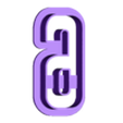 6.stl heinrich - alphabet font - cookie cutter