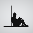 Captura3.png GIRL / WOMAN / GIRL / BOOK / BOOKEND / BOOK / BOOK / STAND / SHELF / DECORATION / READ / GIFT / SCHOOL / STUDENTS / TEACHER / OFFICE