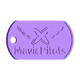 Mavic_Pilot_Tag.stl Mavic Pilots Dog Tag