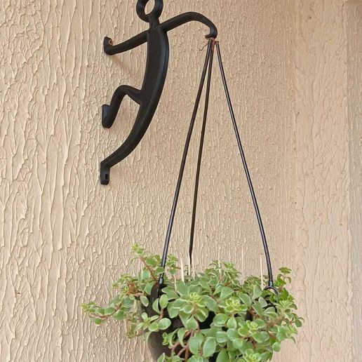 boneco suporte vaso de plantas